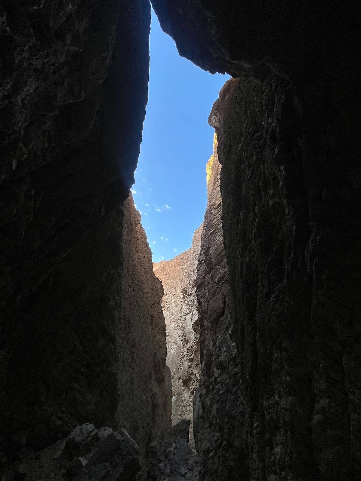 death valley slot canyon