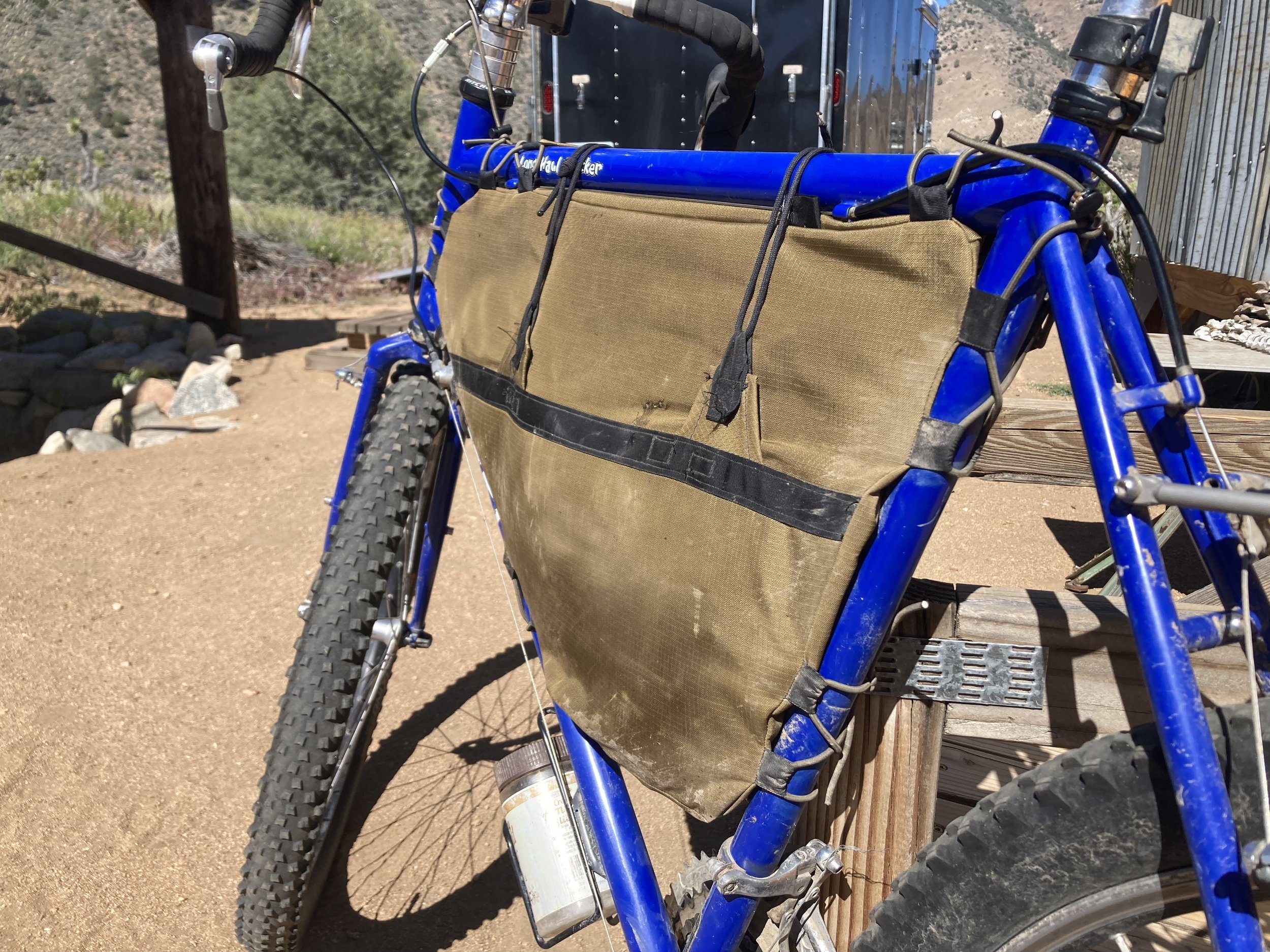 bikepacking myog rolltop framebag surly long haul trucker